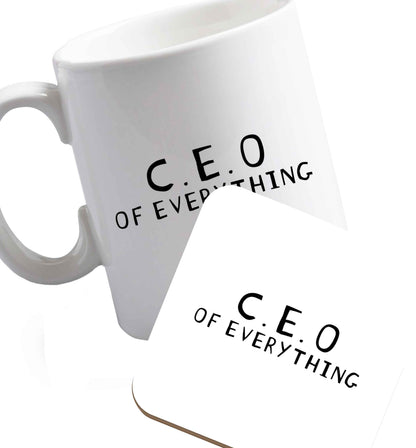 10 oz We love this for YOU! Who else loves saying this?!    ceramic mug and coaster set right handed