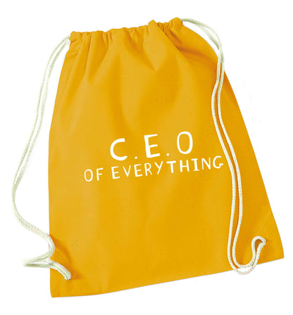 We love this for YOU! Who else loves saying this?!  mustard drawstring bag