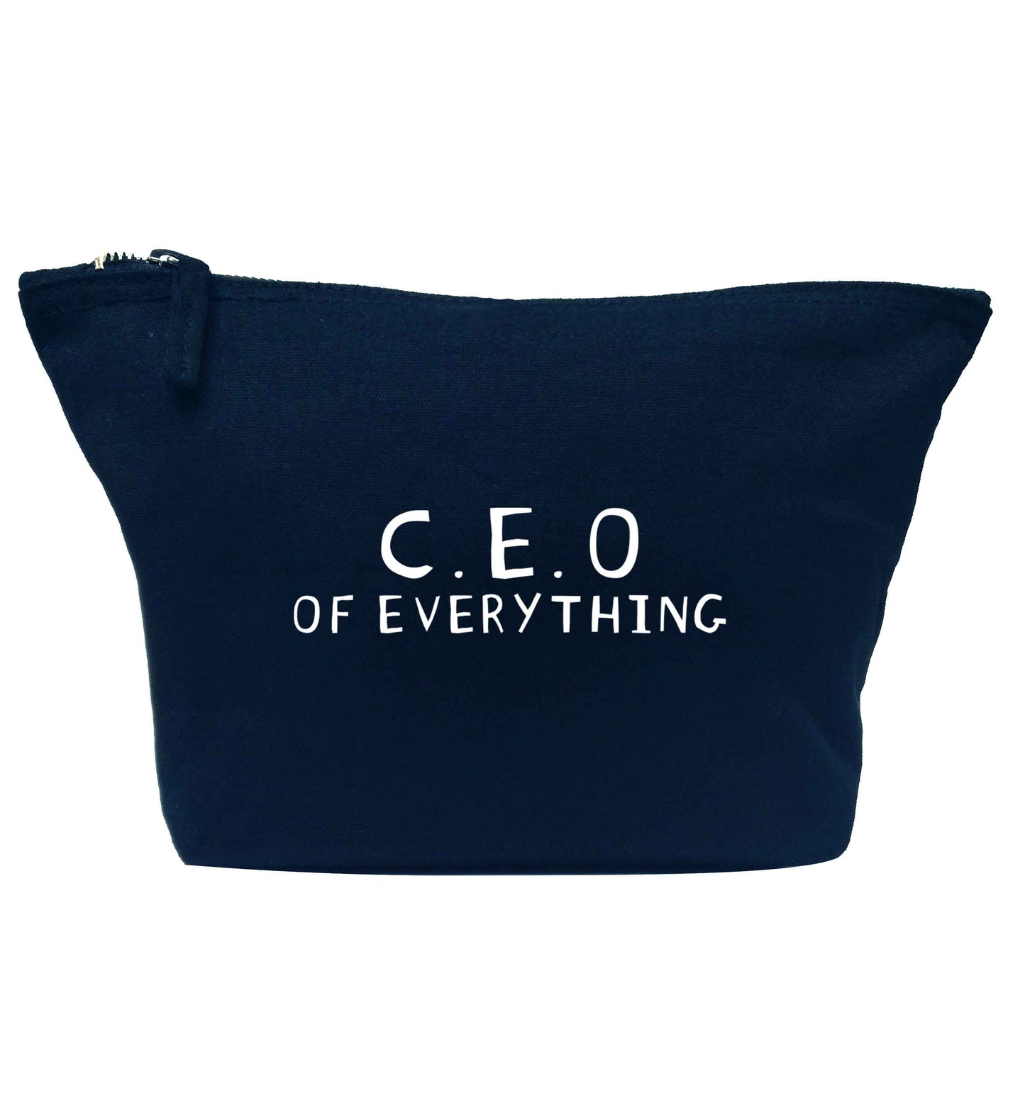 We love this for YOU! Who else loves saying this?!  navy makeup bag
