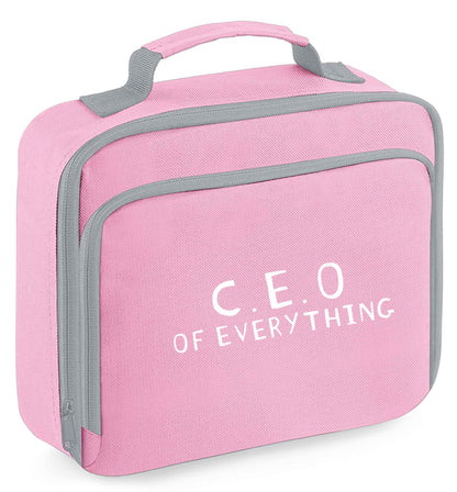 Any tex here insulated pink lunch bag cooler
