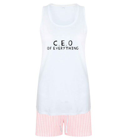 We love this for YOU! Who else loves saying this?!  size XL women's pyjama shorts set in pink 
