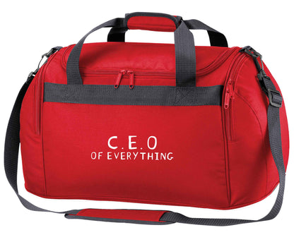 We love this for YOU! Who else loves saying this?!  red holdall / duffel bag