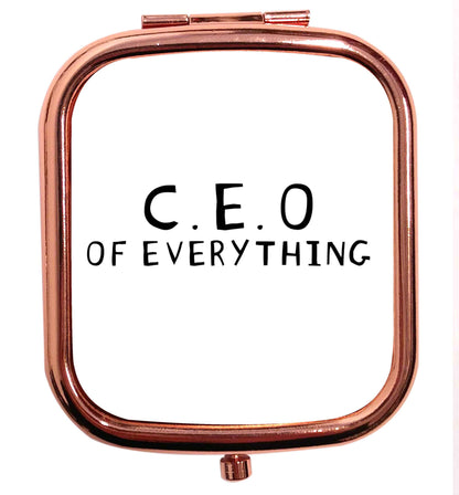 We love this for YOU! Who else loves saying this?!  rose gold square pocket mirror