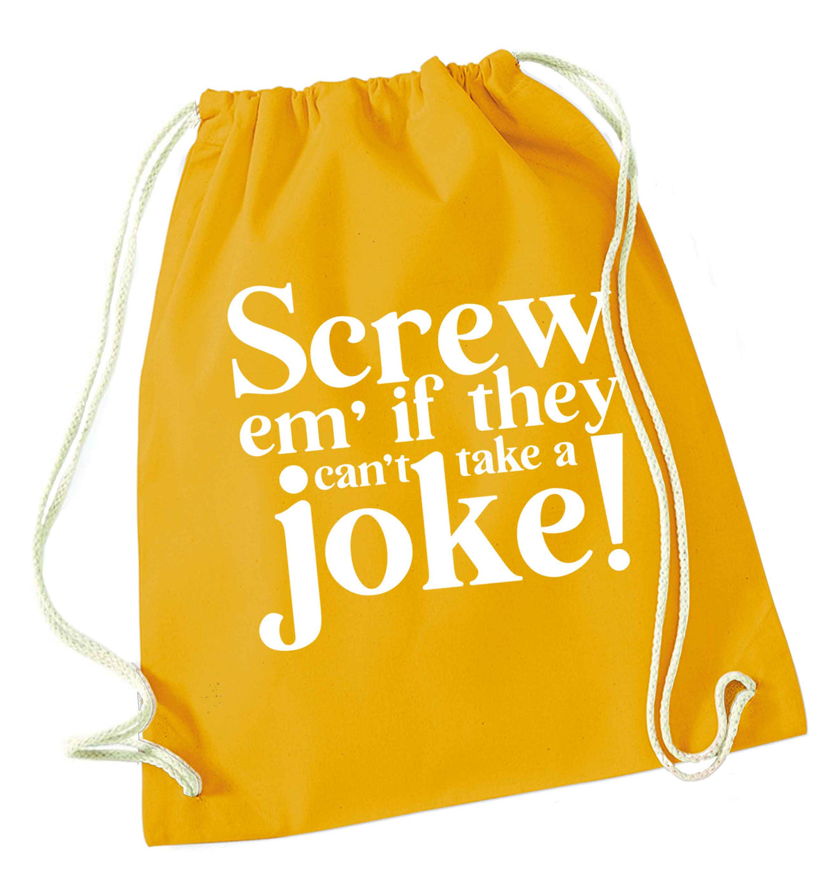 We love this for YOU! Who else loves saying this?!  mustard drawstring bag