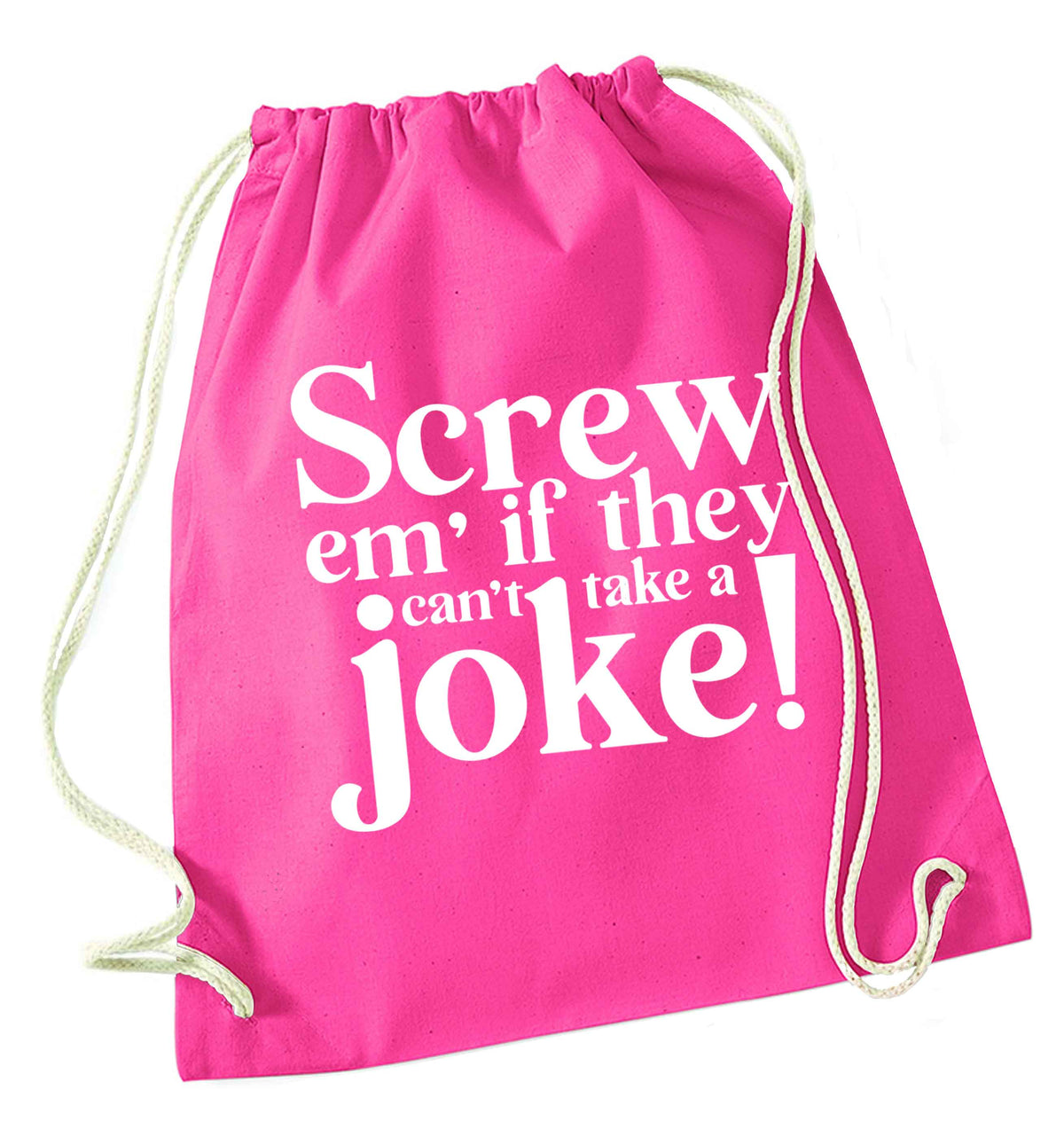 We love this for YOU! Who else loves saying this?!  pink drawstring bag