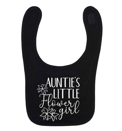 Perfect wedding guest favours or hen party gifts! Personalised bridal floral wreath designs, any name, any role! black baby bib