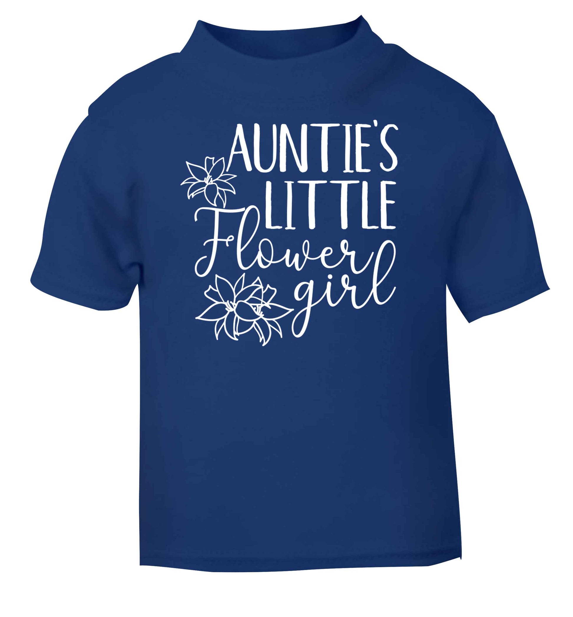 Perfect wedding guest favours or hen party gifts! Personalised bridal floral wreath designs, any name, any role! blue baby toddler Tshirt 2 Years