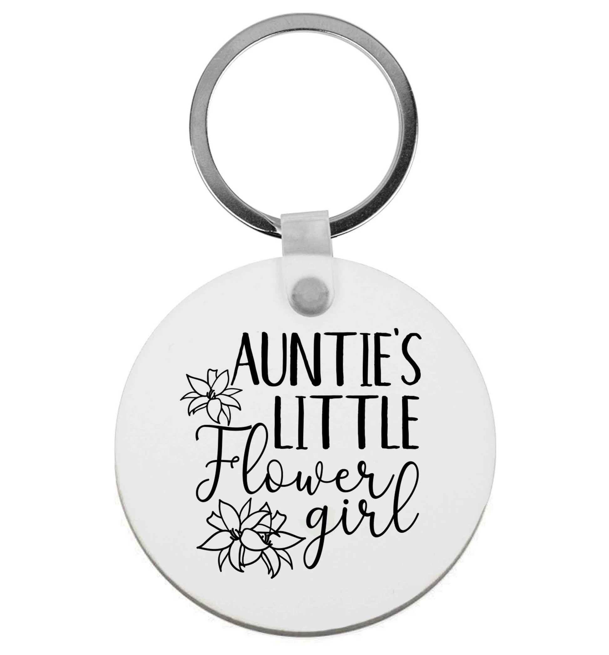 Perfect wedding guest favours or hen party gifts! Personalised bridal floral wreath designs, any name, any role! | Keyring