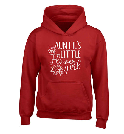 Perfect wedding guest favours or hen party gifts! Personalised bridal floral wreath designs, any name, any role! children's red hoodie 12-13 Years