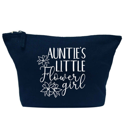 Perfect wedding guest favours or hen party gifts! Personalised bridal floral wreath designs, any name, any role! navy makeup bag