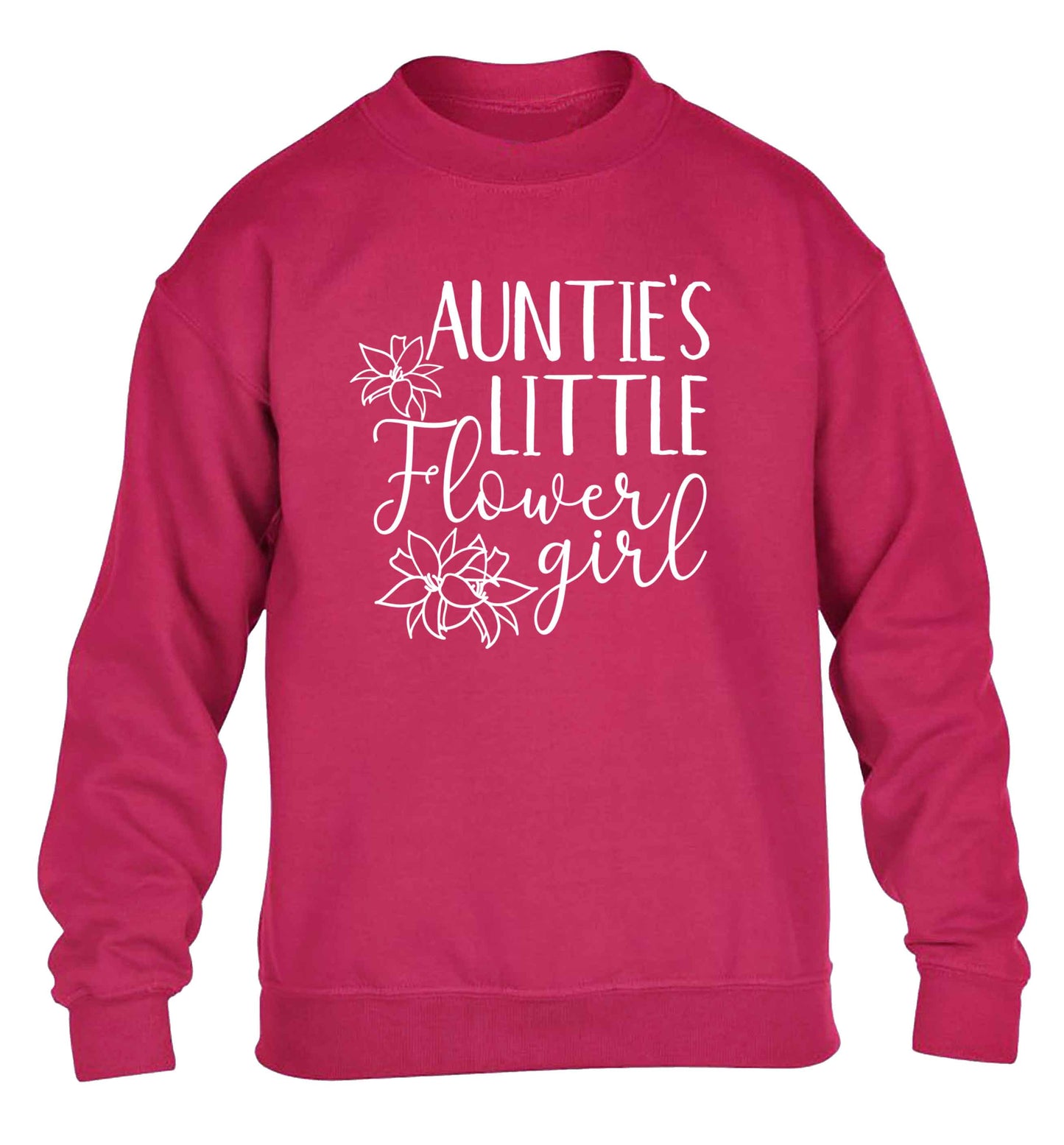 Perfect wedding guest favours or hen party gifts! Personalised bridal floral wreath designs, any name, any role! children's pink sweater 12-13 Years