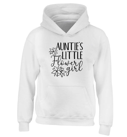 Perfect wedding guest favours or hen party gifts! Personalised bridal floral wreath designs, any name, any role! children's white hoodie 12-13 Years