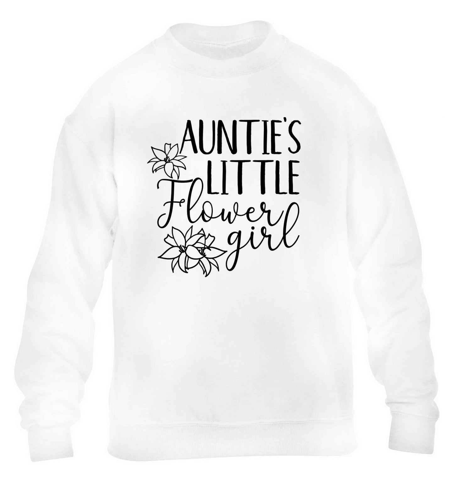 Perfect wedding guest favours or hen party gifts! Personalised bridal floral wreath designs, any name, any role! children's white sweater 12-13 Years