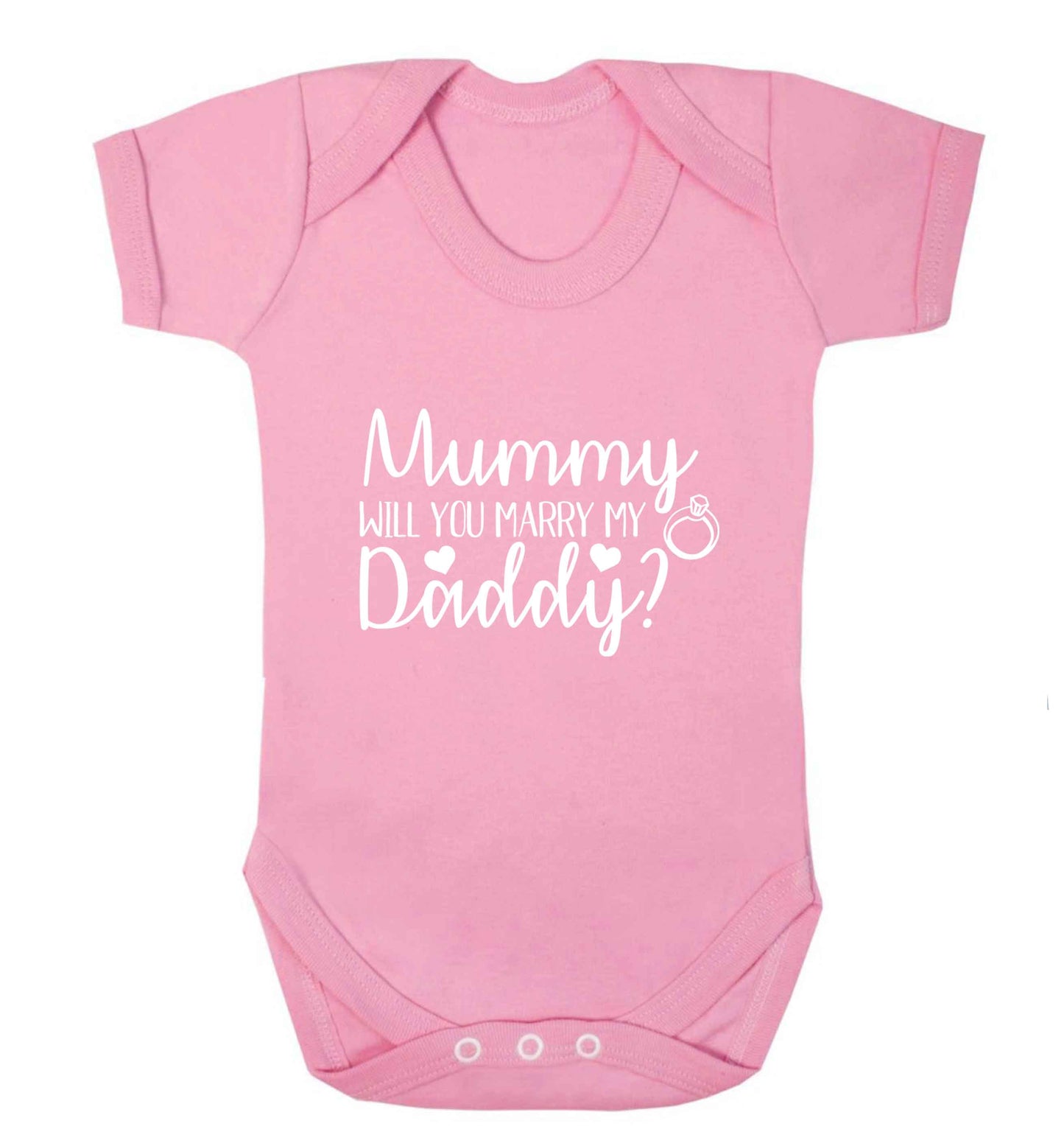 Looking for a unique way to pop the question? Why not let your kids do it!  baby vest pale pink 18-24 months