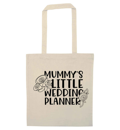 adorable wedding themed gifts for your mini wedding planner! natural tote bag