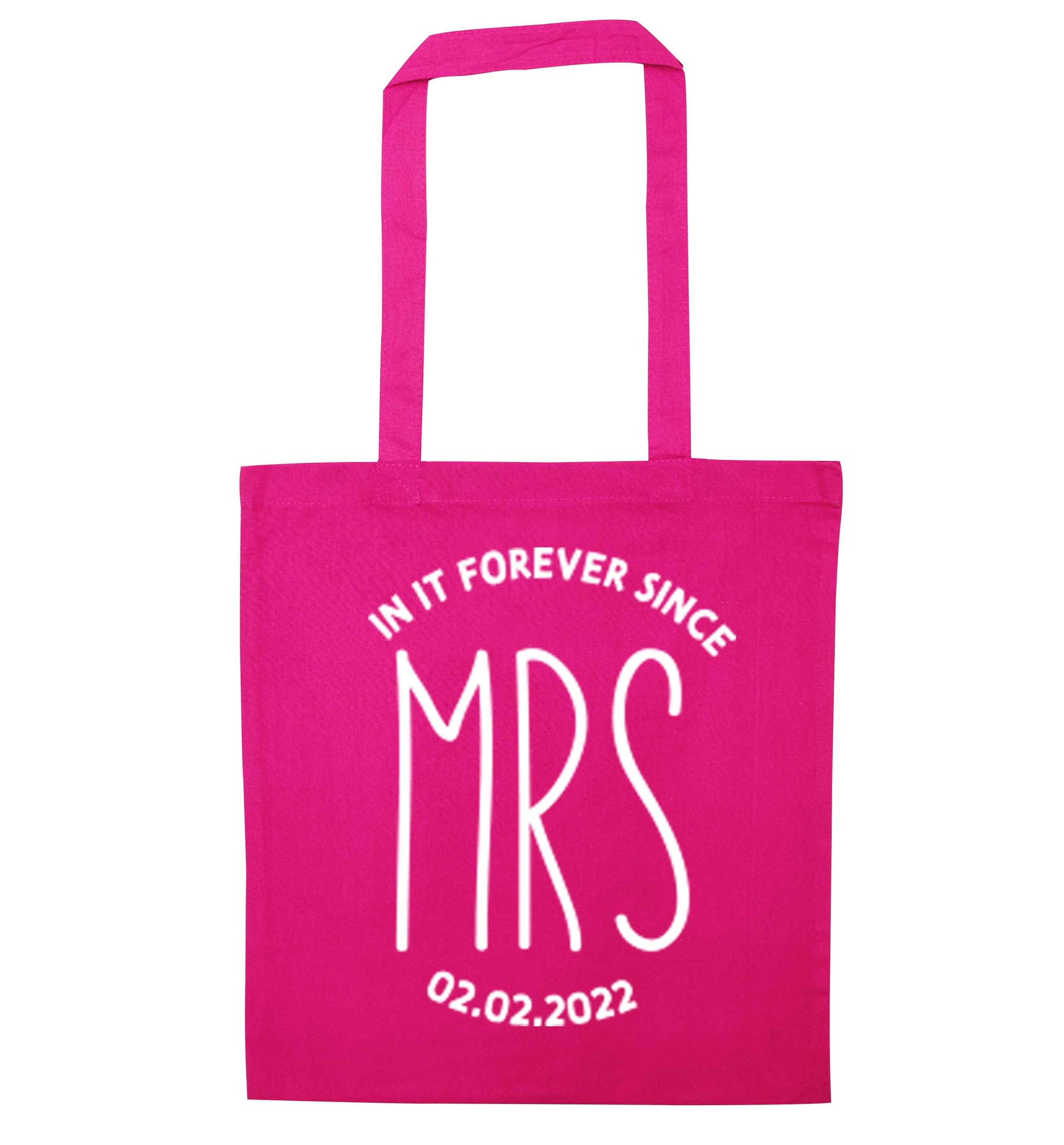 Funny matching gifts for him and her! Get matchy matchy, ideal for newlywed couples or a little valentines gift! pink tote bag