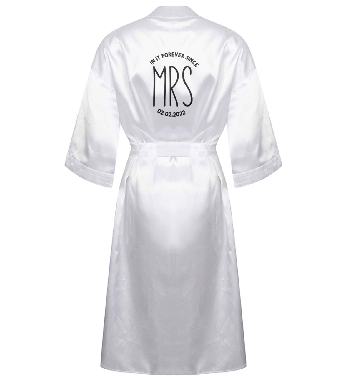 Funny matching gifts for him and her! Get matchy matchy, ideal for newlywed couples or a little valentines gift! XL/XXL white ladies dressing gown size 16/18
