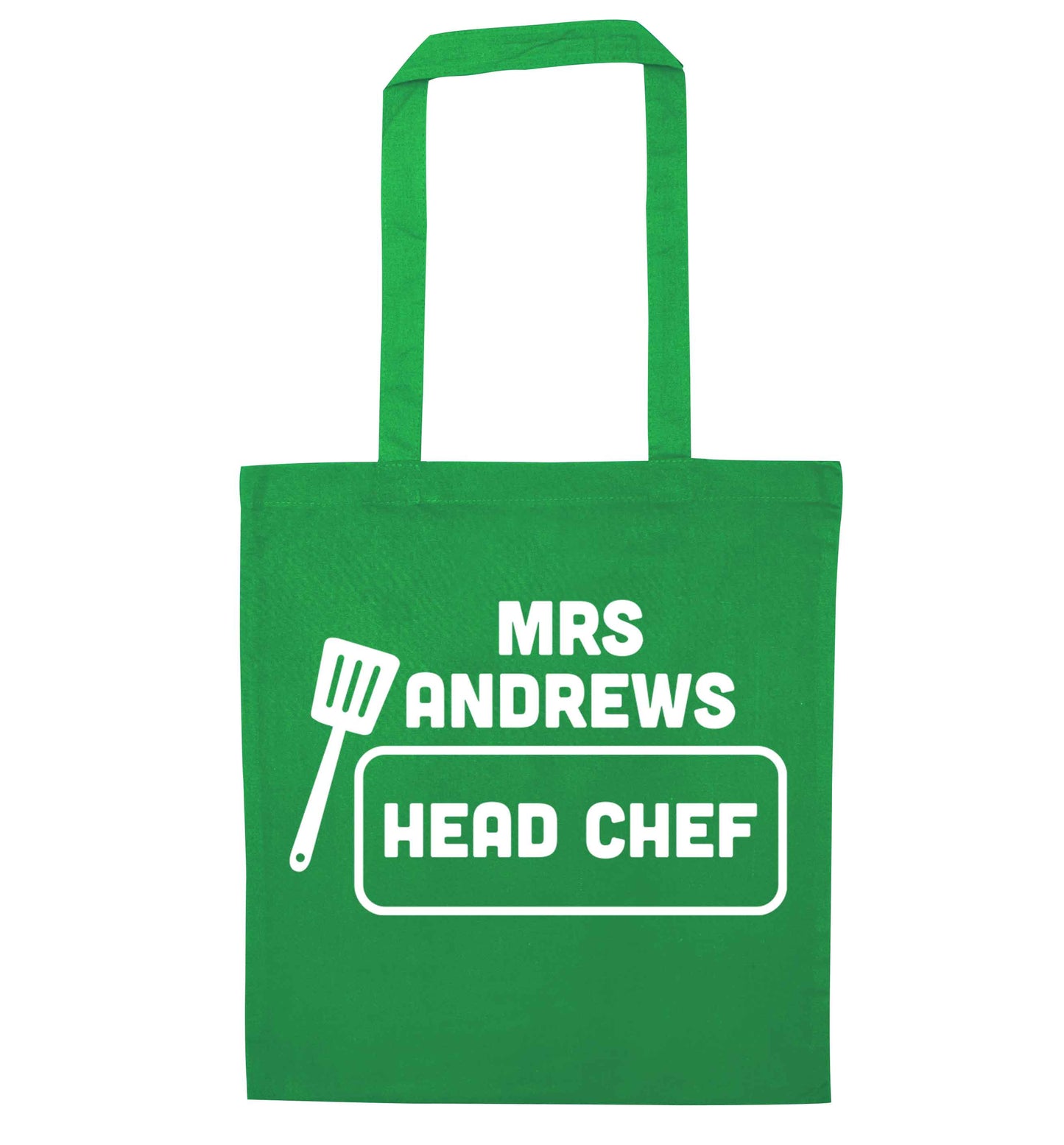 Perfect wedding guest favours or hen party gifts! Personalised bridal floral wreath designs, any name, any role! green tote bag