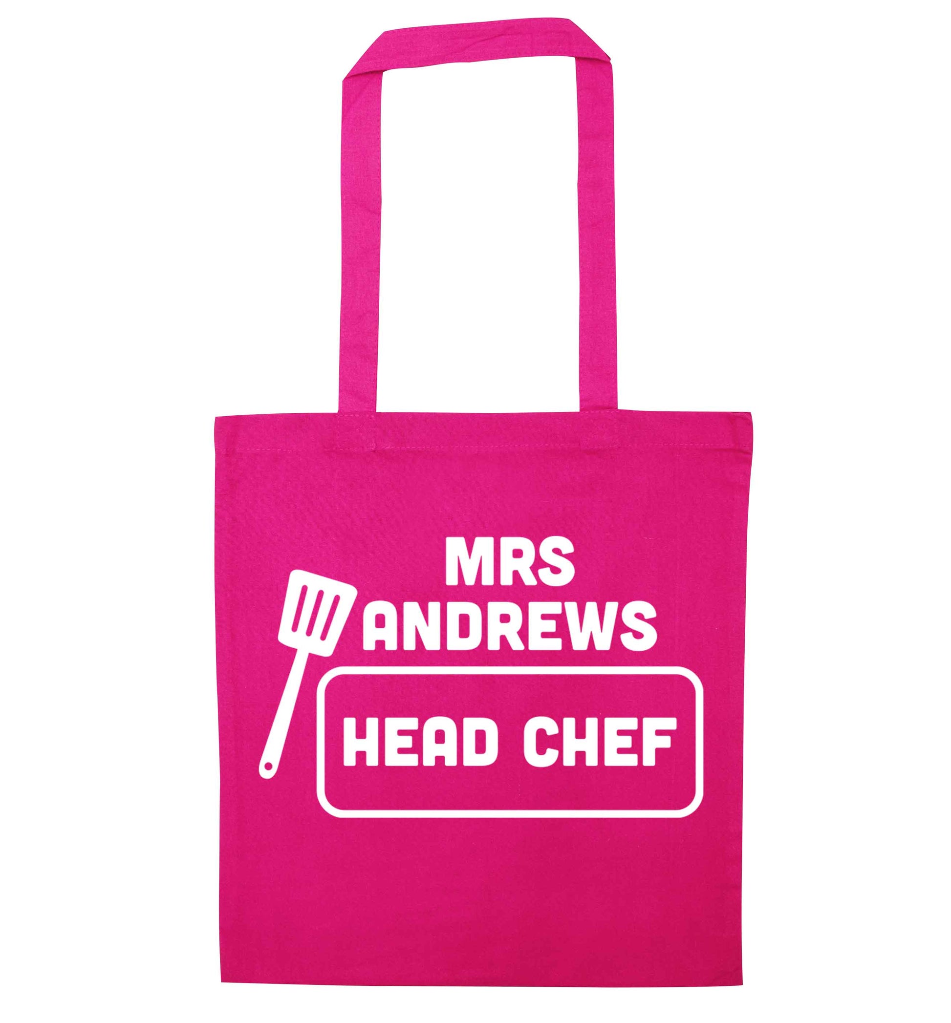 Perfect wedding guest favours or hen party gifts! Personalised bridal floral wreath designs, any name, any role! pink tote bag