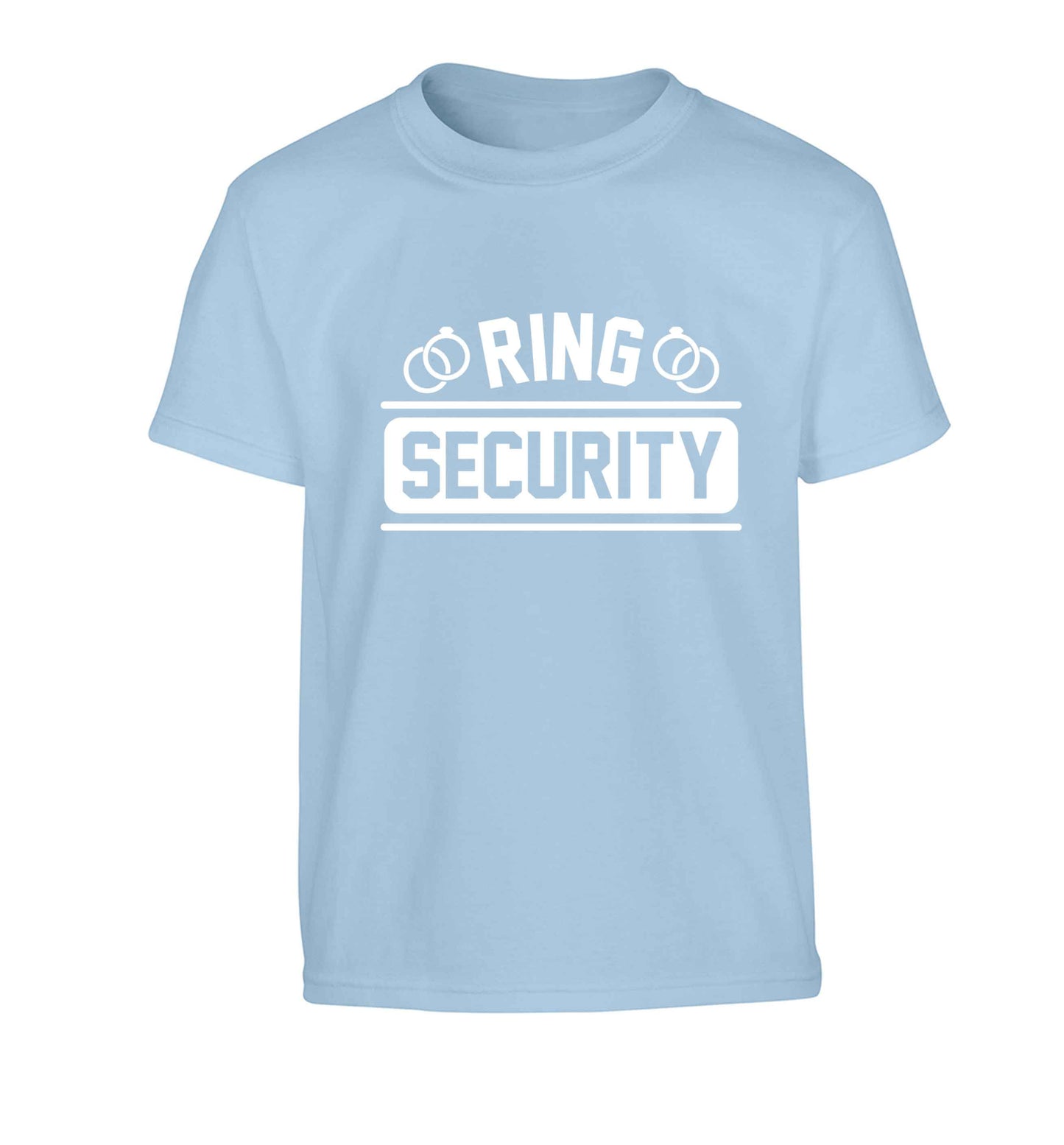Perfect wedding guest favours or hen party gifts! Personalised bridal floral wreath designs, any name, any role! Children's light blue Tshirt 12-13 Years