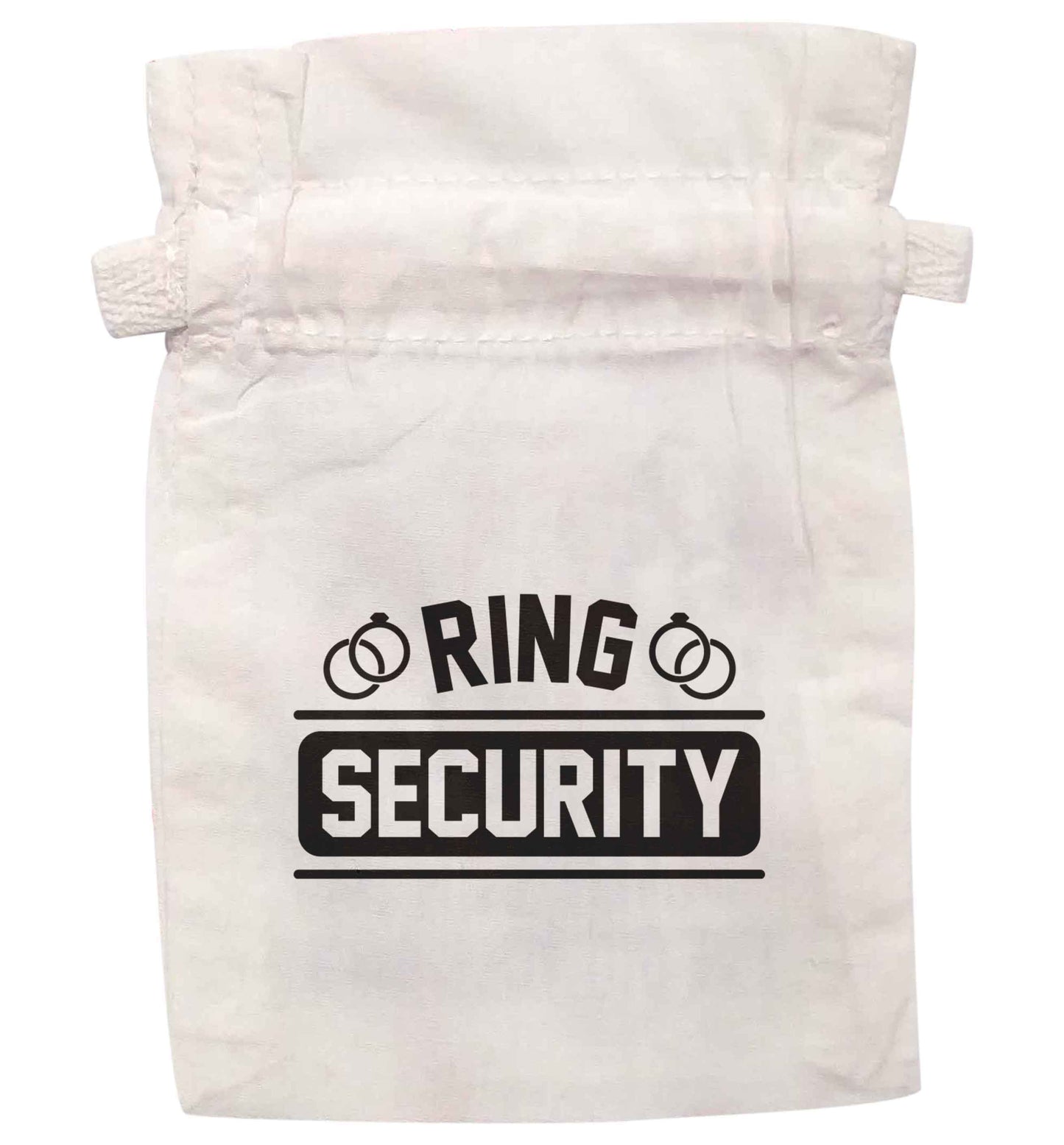 Ring security | XS - L | Pouch / Drawstring bag / Sack | Organic Cotton | Bulk discounts available!