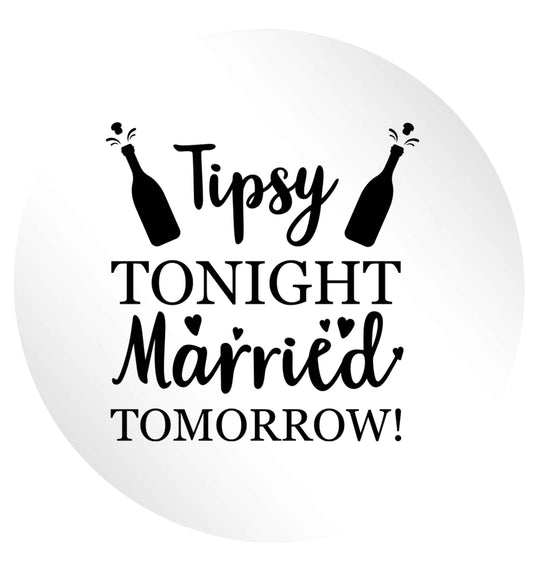 Personalised wedding thank you's Mr and Mrs wedding and date! Ideal wedding favours! 24 @ 45mm matt circle stickers