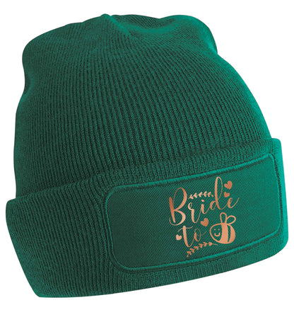 Rose gold bride to bee | Beanie hat