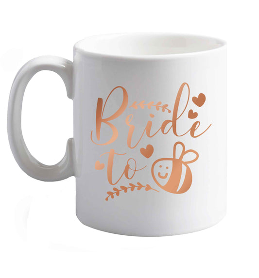 10 oz Who doesn't love a cute little bee pun! Because we certainly do! Ideal for brides to bee!    ceramic mug right handed