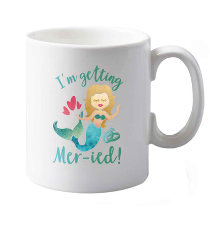10 oz Personalised wedding thank you's Mr and Mrs wedding and date! Ideal wedding favours!   ceramic mug both sides
