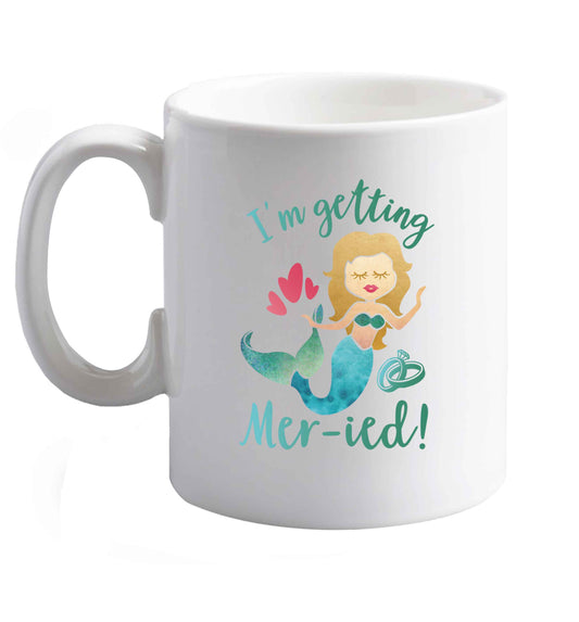 10 oz Personalised wedding thank you's Mr and Mrs wedding and date! Ideal wedding favours!   ceramic mug right handed
