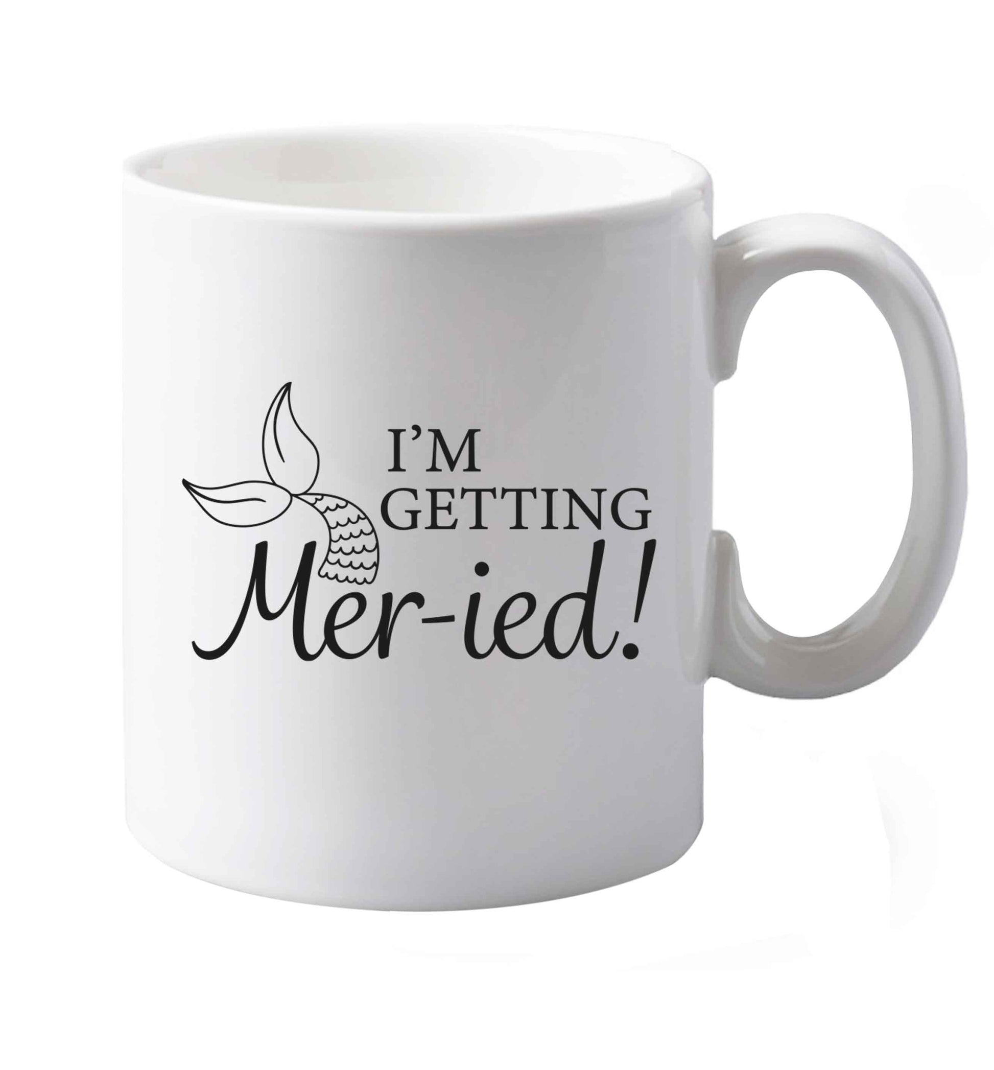 10 oz Personalised wedding thank you's Mr and Mrs wedding and date! Ideal wedding favours!   ceramic mug both sides