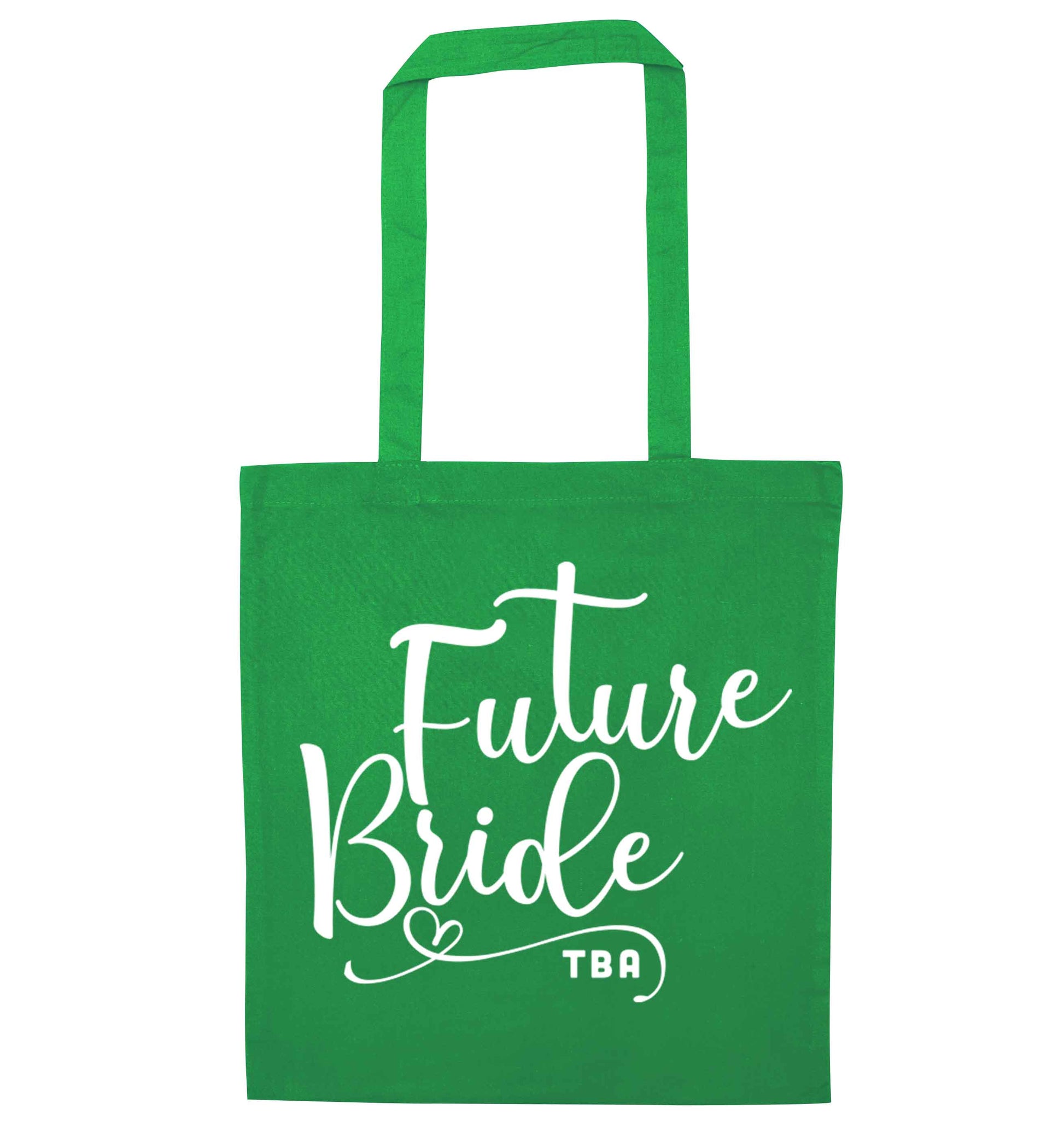 Has your wedding been postponed or delayed?Just another reason to party even HARDER!  green tote bag