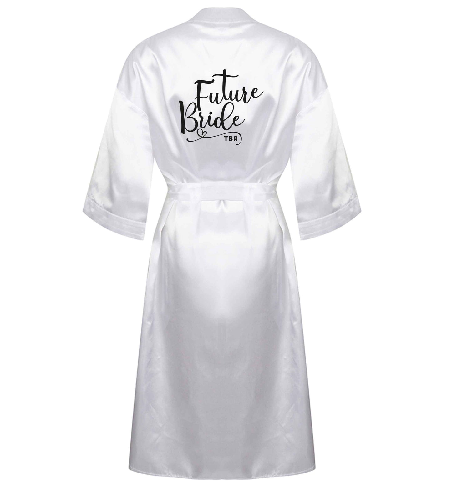 Has your wedding been postponed or delayed?Just another reason to party even HARDER!  XL/XXL white ladies dressing gown size 16/18