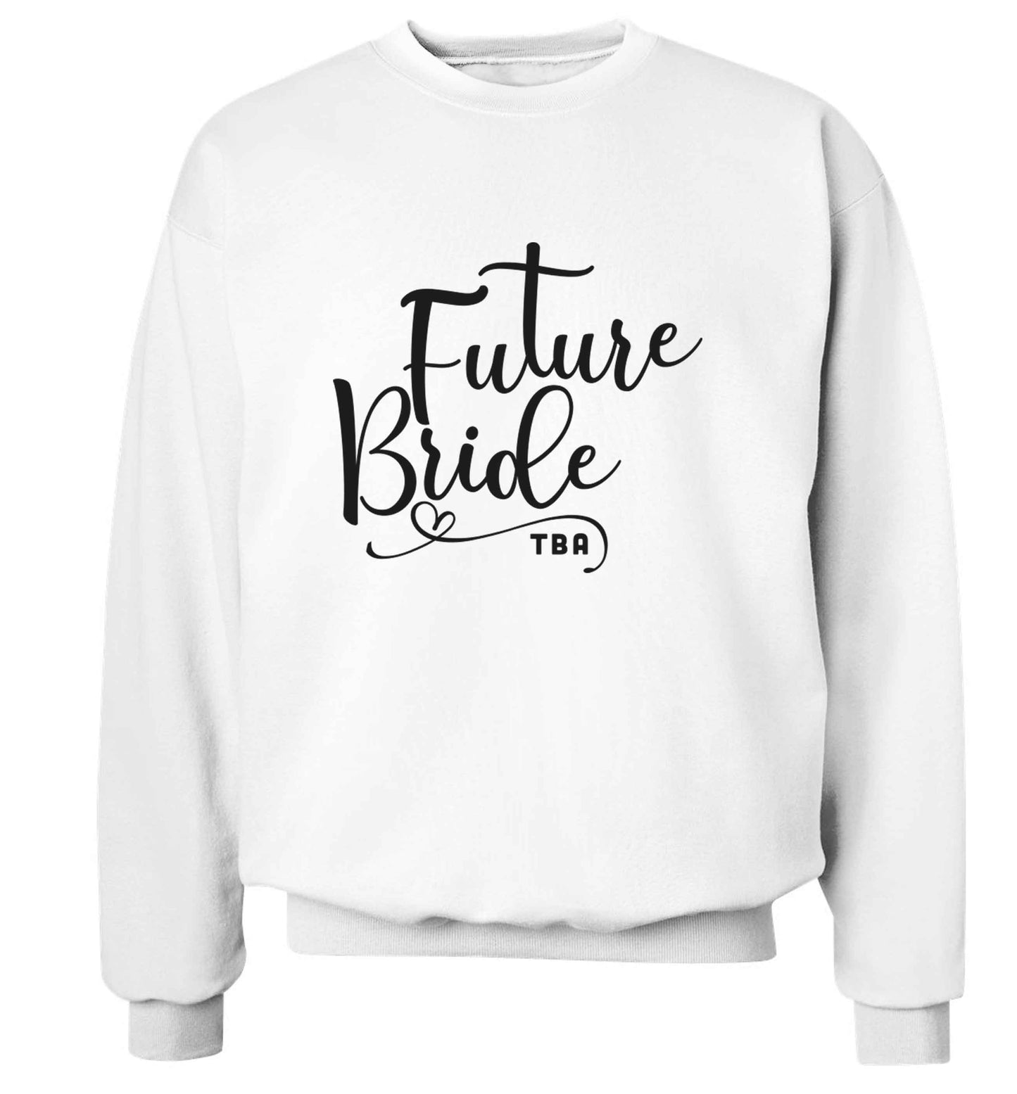 Has your wedding been postponed or delayed?Just another reason to party even HARDER!  adult's unisex white sweater 2XL