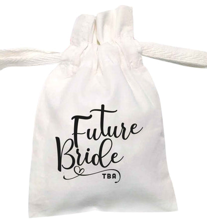 Future bride to be announced | XS - L | Pouch / Drawstring bag / Sack | Organic Cotton | Bulk discounts available!