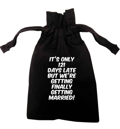 It's only days late but we're finally getting married | XS - L | Pouch / Drawstring bag / Sack | Organic Cotton | Bulk discounts available!