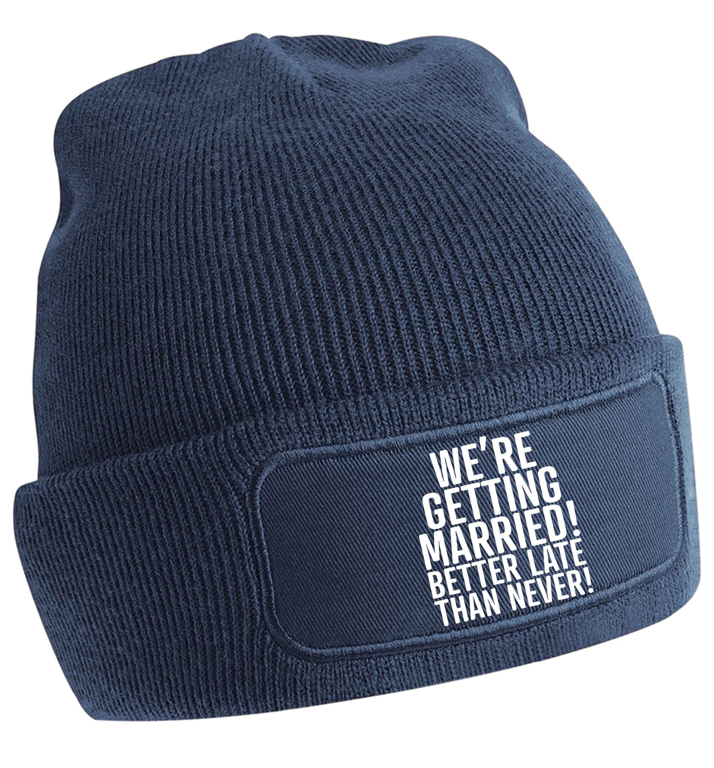 We're getting married! Better late than never! | Beanie hat