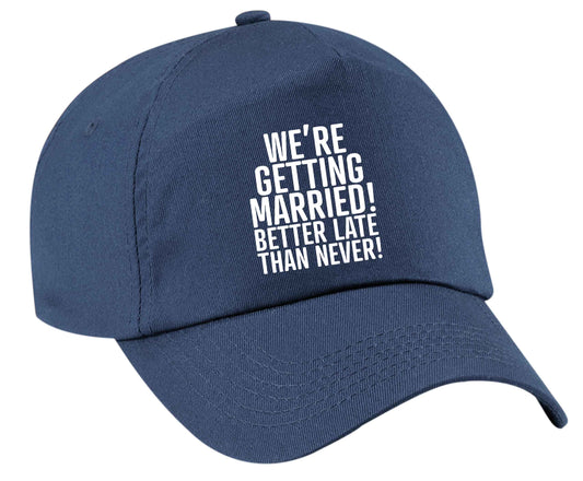 Always the bridesmaid but never the bride? Until now! baseball cap