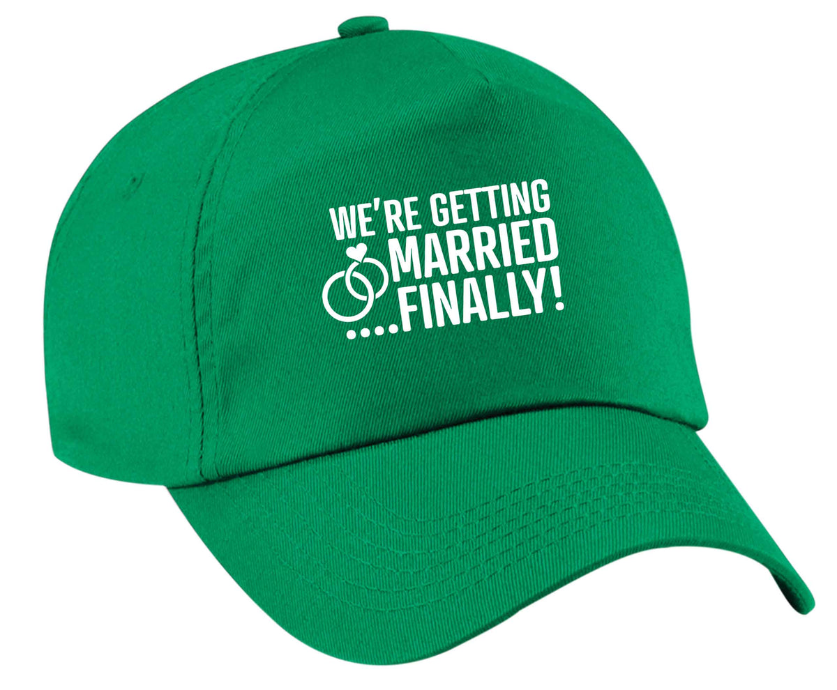 We're getting married finally! | Baseball Cap