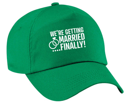 We're getting married finally! | Baseball Cap