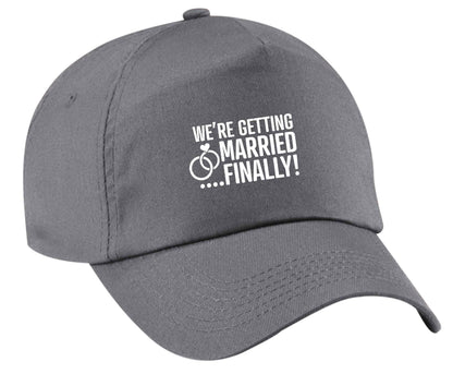 We're getting married finally! | Baseball Cap
