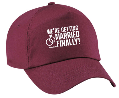 We're getting married finally! | Baseball Cap