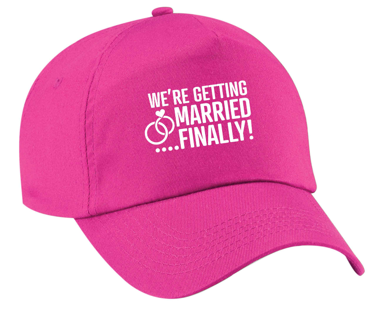 We're getting married finally! | Baseball Cap