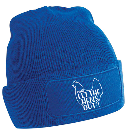 Who let the hens out | Beanie hat