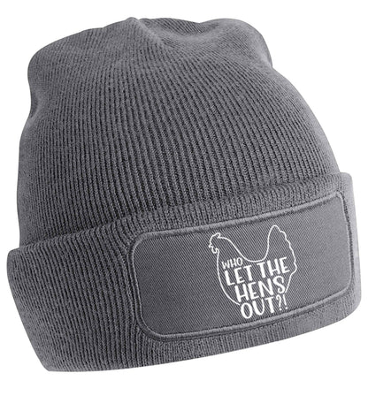 Who let the hens out | Beanie hat