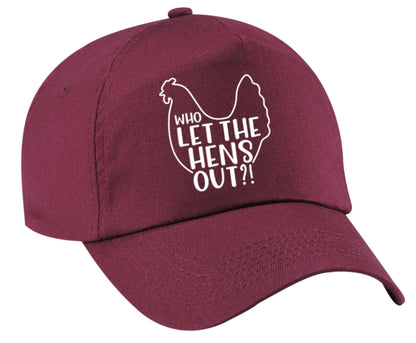 Who let the hens out | Baseball Cap
