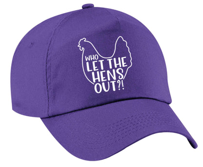 Who let the hens out | Baseball Cap