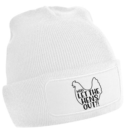 Who let the hens out | Beanie hat