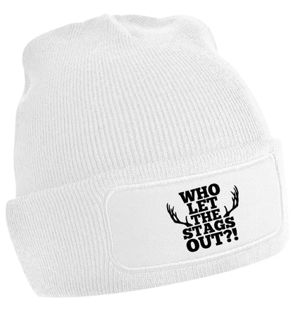 Who let the stags out | Beanie hat