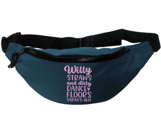 Willy straws and dirty dance floors | Recycled polyester bumbag